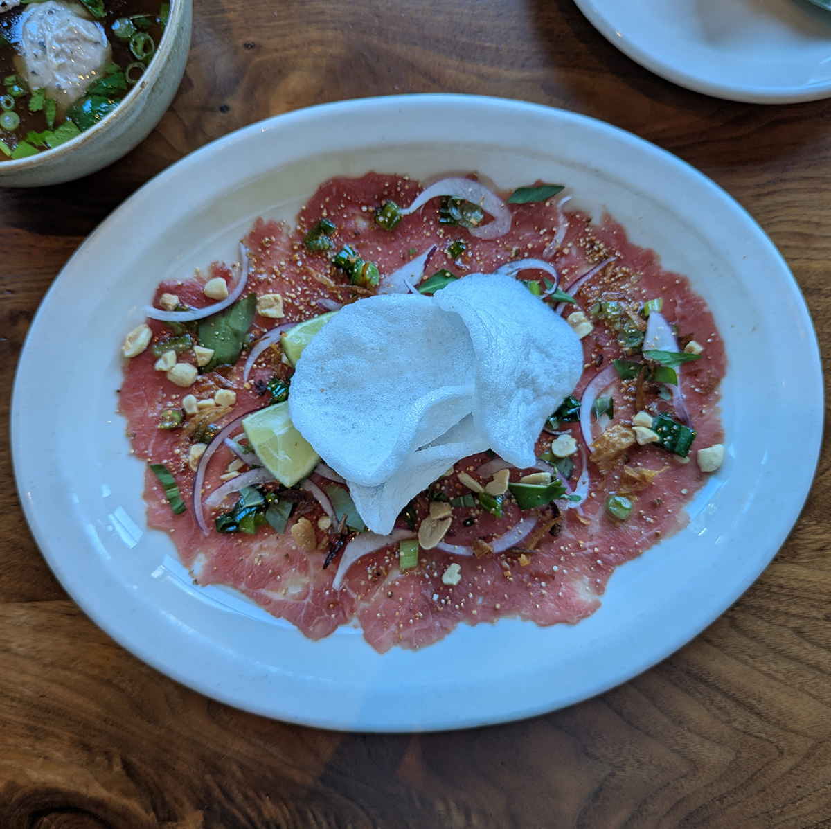 St. Helens Beef Carpaccio